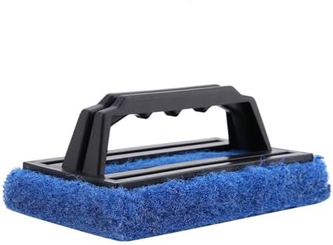 5.7inch Aquarium Scraper Plastic Brush No Dead Angles Design Glass Cleaner Tool by Chiffonade