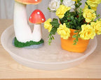2 Pack of 12 inch Plant Saucer, 1.7" Depth Tray, Large Deep Garden Plastic - Image 3
