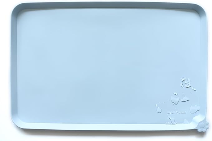 Hoki Found L Silicone Non Slip Pet Dog Cat Bowl Mats by Hoki+Found