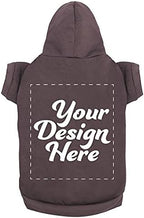 Personalized Dog Hooded Sweatshirt Custom Pet Pullover Hoodie Text/Image by apparelyn