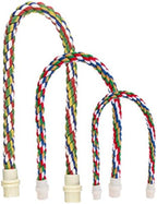 JW Pet Comfy Perch For Birds Flexible Multi-color Rope, Medium - Image 5