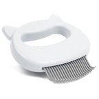 Leo's Paw The Original Pet Hair Removal Massaging Shell Comb Soft Deshedding by LeosPaw