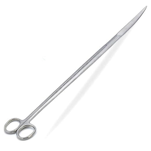 AAProTools Fish Aquarium Cleaner Kelly Scissors Curved 18" Extra Long Handle by OTURGC