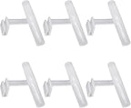 Bird Stand 6 Pieces Perches Clip to Window Feeders Training Tool Toy by Unknown