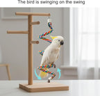 79'' Bird Perch, Bird Rope Perch & Birds Swing Set, Bird perches - Image 7