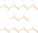 Replaceable Wooden Pet Clothes Hangers 8.66 Inch Small Dog and Cat Hangers by SEWACC