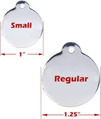 Personalized Dog Tag with 5 Lines of Custom Deep Engraved Durable Stainless - Image 3