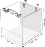Big Bird Bath Cage, Cleaning Pet Supplies Cockatiel Bird Bathtub - Image 2