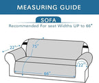 H.VERSAILTEX Reversible Sofa Slipcover Furniture Protector Water Resistant 2" - Image 2