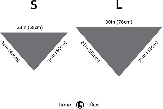 lionet paws Valentines Dog Bandana - Image 6