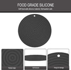 2 Pack Silicone Pet Food Mat, Small Rubber Mat - Image 6