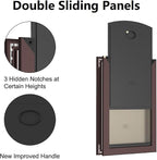 Rescumascer XL Dog Door for Door, Aluminum Extra Large Dog Door - Image 6