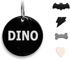 316 Surgical Grade Stainless Steel Personalized Dog & Cat ID Tags by ADOGINTHEHOUSE