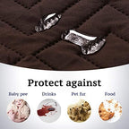 H.VERSAILTEX Reversible Sofa Slipcover Furniture Protector Water Resistant 2 - Image 3