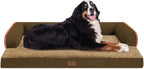 Orthopedic Large Dog Bed Washable: Brown Gaint Size Dog Beds by Mekiy
