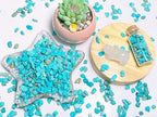 YATOJUZI Turquoise 1LB Aquarium Gravel Rocks Bulk Wholesale Tumbled Crystals - Image 3
