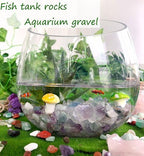 YATOJUZI 2lb Fluorite Aquarium Gravel Rocks Natural Tumbled Healing Crystal - Image 6