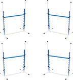 Better Sporting Dogs 4 Pack Adjustable Dog Agility Bar Jumps w/Cup Strips | by BetterSportingDogs