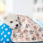 Tatuo 4 Pcs Dog Blanket for Pet Cat Blankets Indoor Puppy Teething Stuff Toys - Image 7