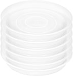 6 Pack of 10 inch Plant Saucer Clear, Heavy Duty Plastic Plant Saucer 10 inch - Image 8