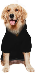 Custom Dog Hoodie Personalized Photo Text Logo Name Dog Clothes, Soft & Warm - Image 4