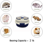 KAMEIOU Sky Blue Travel Small Animal Hamster Hedgehog Guinea Pig Cage Carrier - Image 6