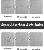 MontVoo-Absorbent Pet Feeding Mat-No Stains Pet Mat - Image 2