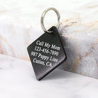 Ultra Joys Stainless Steel Personalized Dog and Cat ID Tags - Image 3