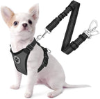 SlowTon Dog Seat Belt Harness for Car, Dog Car Harness Adjustable Mesh by SlowTon