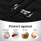 H.VERSAILTEX Reversible Loveseat Cover Furniture Protector Anti-Slip Water - Image 3