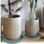 4 Pack of 18 19 inch Plant Saucer Drip Tray, Heavy Duty Large Deep Plant Saucers - Image 7