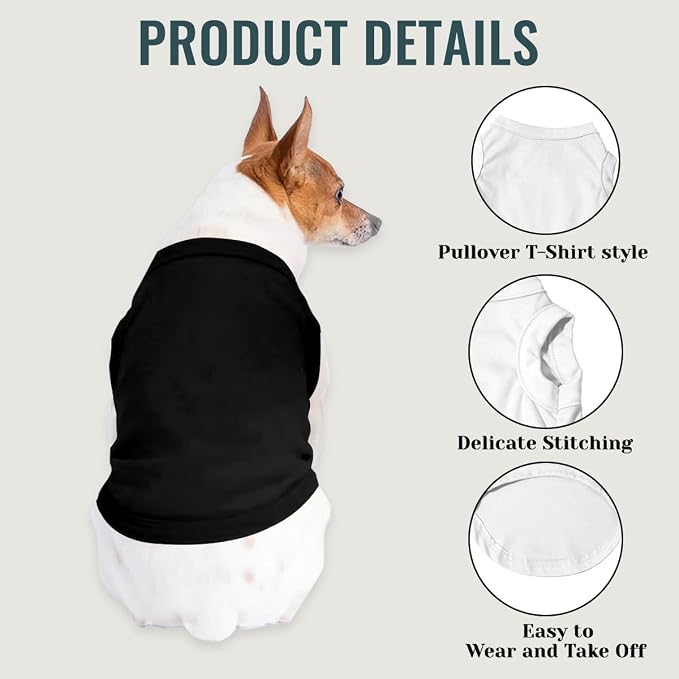 Personalized Dog Shirt Design Your Own Add Photo Text Logo Name Summer - Image 3