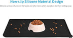 AUDWUD Silicone Waterproof Pet Feeding Mats, Anti Slip Bowl Pad, Dog Mat - Image 2