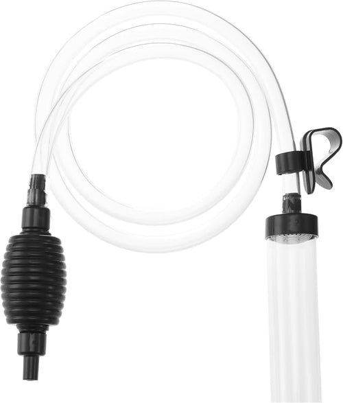 5ft-S Aquarium Siphon Vacuum Cleaner, Hand Siphon Pump Water Changer by Seltomer
