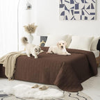 Waterproof and Anti-Slip Dog Bed Cover and Pet Blanket Sofa Pet Bed Mat car by TcksstexFauxFurDogBedCover