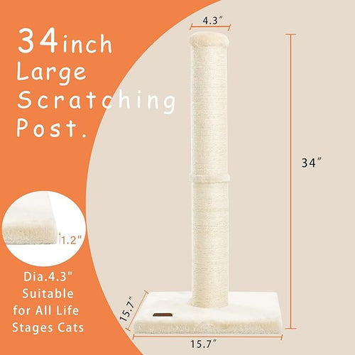 34inch Cat Scratching Post - Image 2