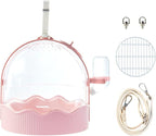 Clear Pet Carrier Travel Cage - Image 6