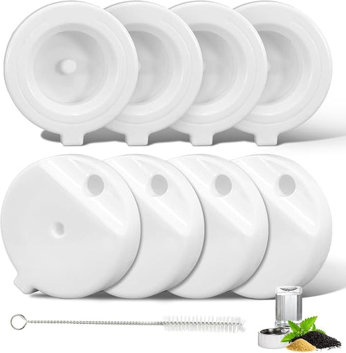 8Pcs Gravity Pet Water Fountain Filters, Automatic Pet Waterer Replacement by BAOFUM