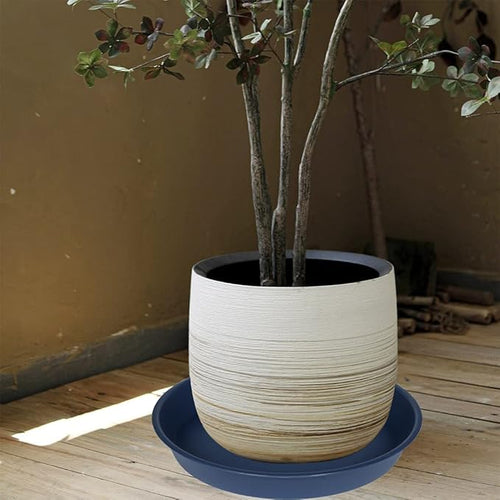 4 Pack of 16 inch Plant Saucer, Heavy Duty Round Plant Trays - Image 2