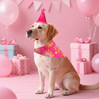 Dog Birthday Decorations Rose Pink, Dog Birthday Party Supplies - Image 8