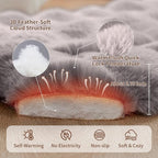 Self-Warming Dog Bed, Plush Faux Fur Mat - Image 5