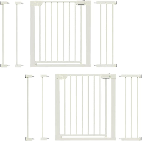 29.5-46" Magnetic Baby Gate for Stairs, Baby Safety Essentials, Auto Close Gate by Mutak