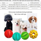 Sunglow 2 Pack Dog Toy, Nontoxic Bite Resistant Teething Balls - Image 3