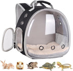 Portable Small Animal Backpack Travel Breathable Pet Carrier Bag Cages by LightUpYourPetsLife