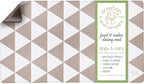 CROXTON & CO. Non-Slip Faux Leather Pet Feeding Mat by CroxtonandCompany