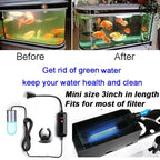 Aquarium UVC Clean Light Algae Clear Green Bloom Clean Fish Tank UVC Water - Image 2