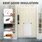 Aluminum XL Dog Door with 2 Sliding Lock Panels, Doggy Door - Image 7