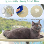 Cat Hammock - Window Bed with Suction Cups, Space Saving Indoor Cat Seat - Image 6