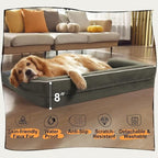 Large Dog Bed Orthopedic Washable - Image 6