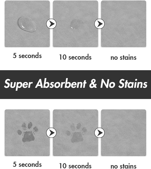 Absorbent Dog Food Mat-Cat Dog Mat - Image 2